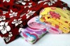 Wholesale rotary printed polar fleece throw