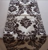 Wholesale flocking taffeta table runner