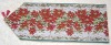 Wholesale christmas tapestry table runner, jacquard table runner,tapestry table linens