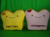 Wholesale plush bread back pillow cushion
