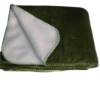 Wholesale Micro fiber fleece throw
