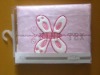 Wholesale 100% polyester embroidered polar fleece baby blanket