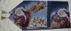 Wholesale christmas tapestry table runner, jacquard table mat, christmas table tops