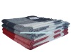Wholesale acrylic throw blanket IN CHECKER design