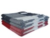 Wholesale acrylic throw blanket IN CHECKER design