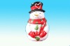 Wholesale Xmas ceramic cookie jar