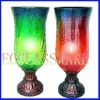 glass hurricane candle holders