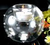Ball shape Tealight Glass Candle Holder