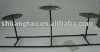 elegant three holders candlestick