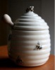 Wholesale ceramic honey pot/honey jar
