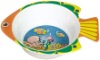 Wholesale 6.5"melamine fish shape bowl