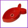 Wholesale Fish shaped Melamine pet bowl