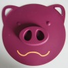 Wholesale Latest Silicone Pig Shape Pot Lid