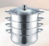 Wholesale 201Stainless Steel Steamer Pot