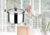 stainless steel pot
