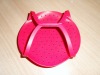 Food grade silicon leak basket