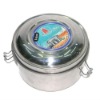 Wholesale Lot of 500 Stainless Steel Lunch Box Round New