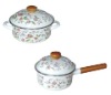 Wholesale strait pot sauce pan and dutch oven with enamel lid