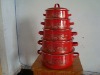 Wholesale 5PCS enamel cookware