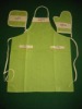 3 pcs Cotton Kitchen Apron Set