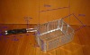 Wholesale chip frying basket, mini fry wire basket