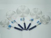 Wholesale stainless steel skimmer with plastic handle