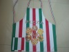 Wholesale kitchen apron with embroidery cotton quality
