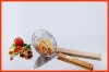 Wholesale Mesh Strainer made by stainless steel,with wooden handle