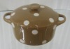 Stoneware casserole