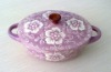 New design handpainted mini oval casserole
