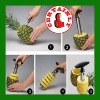 Multifunction Stainless Steel Pineapple Slicer, Peeler and Corer
