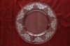 Decal Glass Fruit Tray Holder
