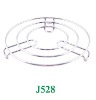 Wholesale restaurant use (metal)steel wire round chrome plated pot holder