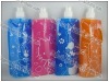 Wholesale lovely cartoon foldable water bottle for kids