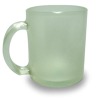 Wholesale 11OZ Frosty Glass Mug (8.2x9.6CM/NO.: g-m frost)