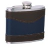 hip flask leather