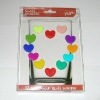 Wholesale heart shape silicone wine glass markers