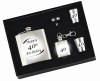 Wholesale stainless steel hip flask set