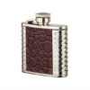 Stainless steel hip flask