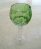 Wholesale Chinese colored hand made stemware for red wine