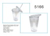 Wholesale vacuum transparent straws drink cup