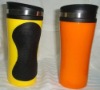 Wholesale High Quality!!!Plastic Double Layers Travel Cups