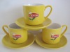 Wholesale ceramic cup and saucer