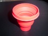 fashional silicone folding cup