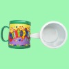 Wholesale mug with PVC cartoon cover