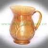 Wholesale hand blown color glass water pitcher