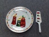 porcelain cake set with nice decal