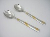 High qualityGolden Plated #1122 -Stainless steel spoon,knife,fork set