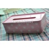 Metal tissue holder for household
