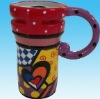 Wholesale ceramic travel mug